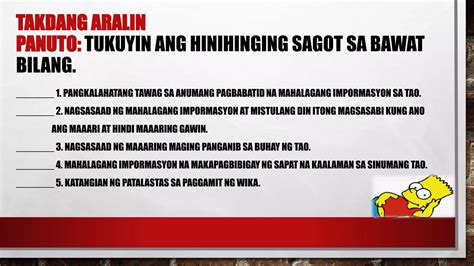 klasipikadong anunsyo|Punawa o patalastas, Babala AT Anunsyo.pptx .